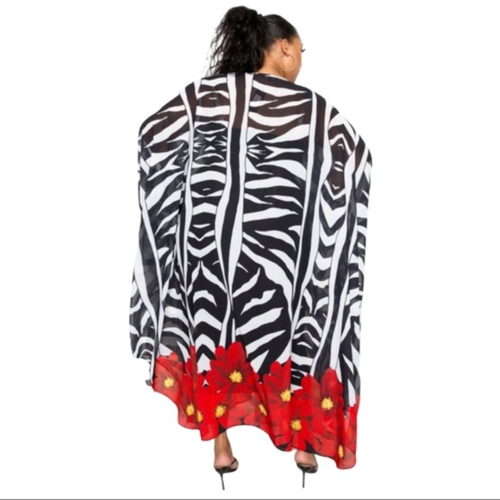 Wild Safari Printed Robe - Picture 4 of 4